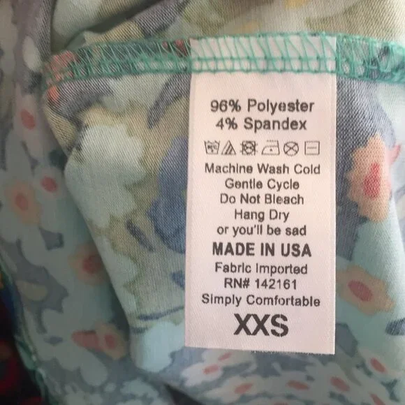 XXS LuLaRoe Randy Tee DD11 1369 - Picture 5 of 5